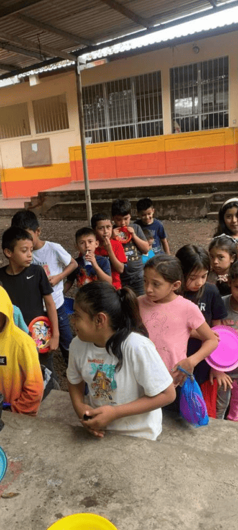 Fila de merienda
